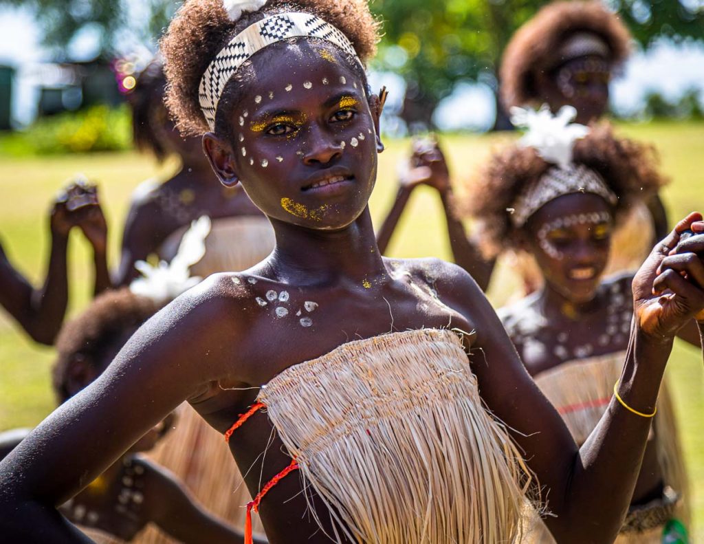 Fest auf der Südsee-Insel Bougainville / © Foto: Georg Berg