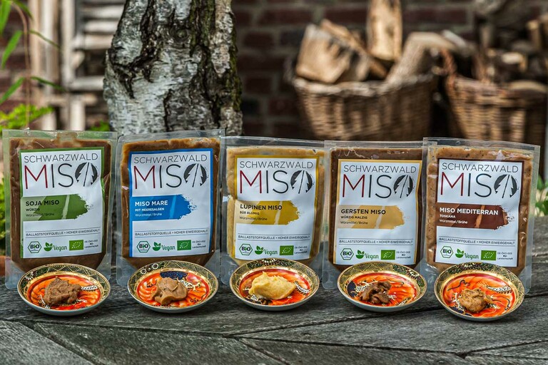 Cinco variedades de miso de la Selva Negra / © Foto: Georg Berg