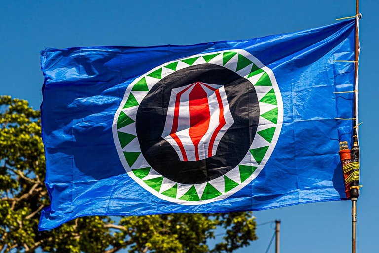 Bandera de Bougainville / © Foto: Georg Berg