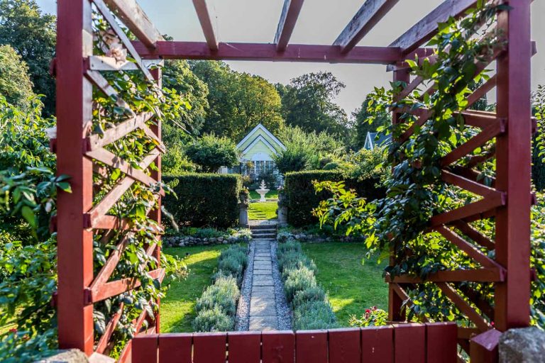 El asentamiento de huertos alquilados llamado Rothoffska Koloni en la antigua Zidadelle de Landskrona / © Foto: Georg Berg